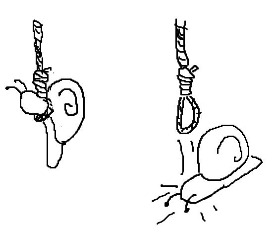 stupid ass snail didn't know dying is gay