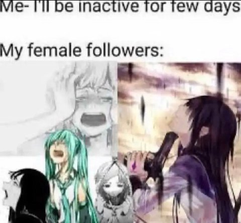 тибе inactive Tor Tew days My female followers:
