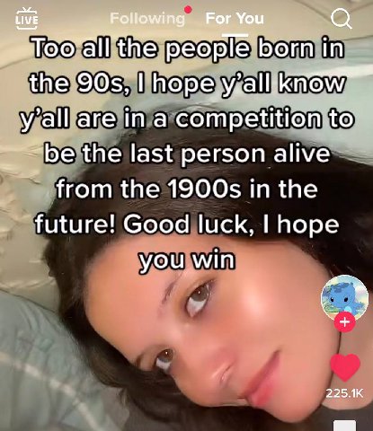 LIVE Following For You Ovall the people born in the hope y,all:-know y’all are in a competition to ~be the last person alive from the in the future! Good luck, hope you win