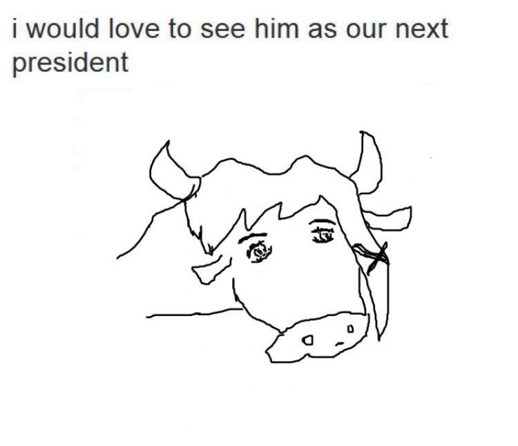 i would love to see him as our next president