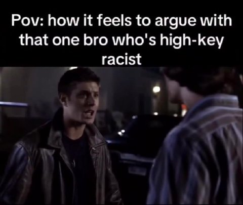 Pov: how it feels to argue with