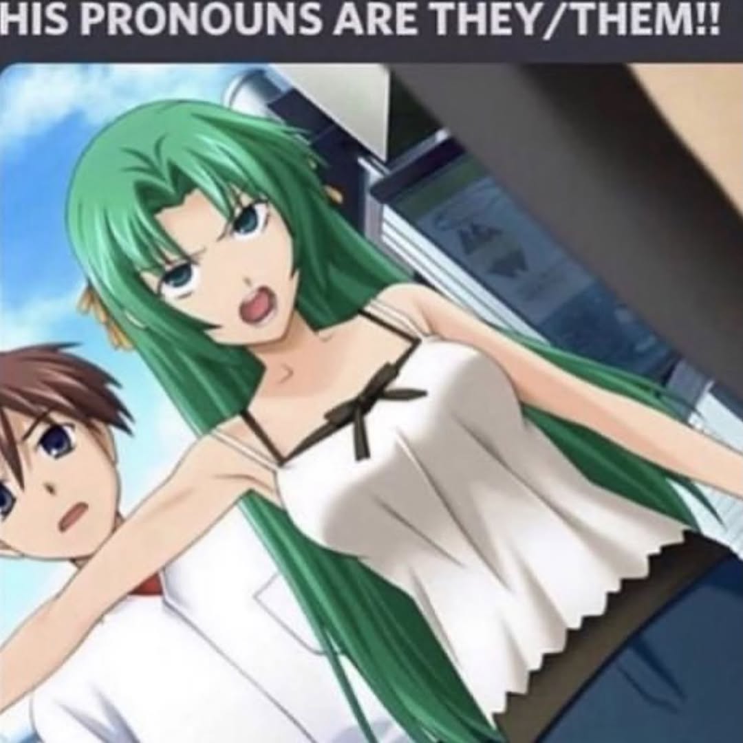 IS PRONOUNS АВЕ THEY/THEM!! У WSS a
