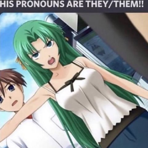 IS PRONOUNS АВЕ THEY/THEM!! У WSS a