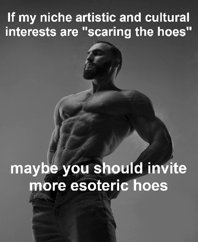 Not wrong, where the esoteric hoes at?