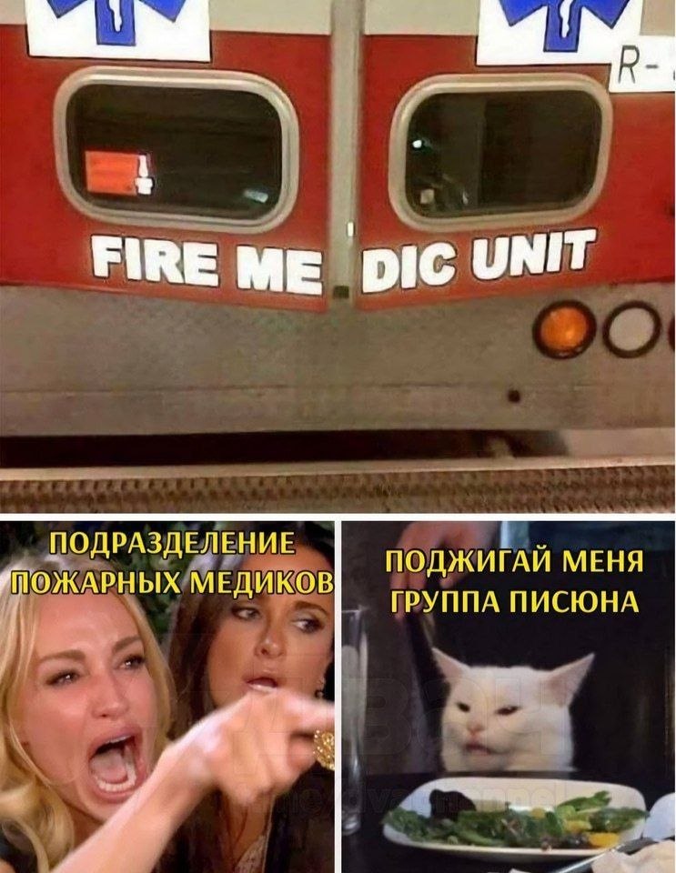 FIRE UNIT ПОДРАЗДЕЛЕНИЕ ПОЖАРНЫХ МЕДИКОВ ПОДЖИГАЙ МЕНЯ ГРУППА ПИСЮНА