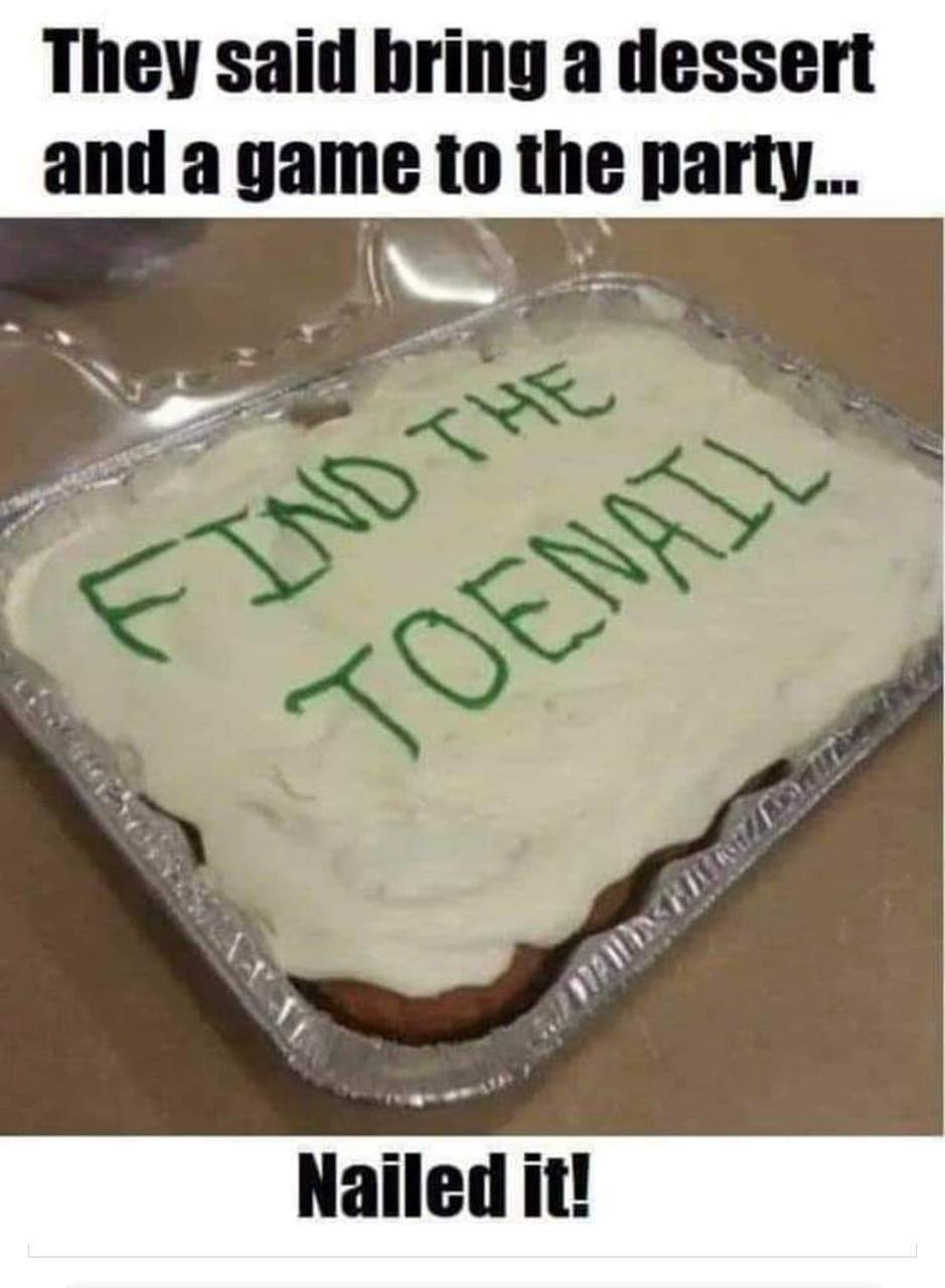 They said bring a dessert and a game to the party... Nailed it!