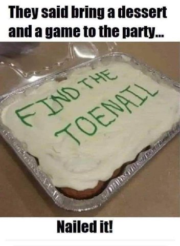 They said bring a dessert and a game to the party... Nailed it!