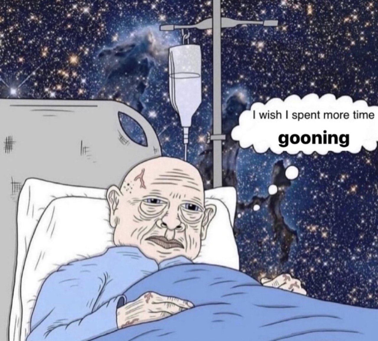 wish spent more time gooning