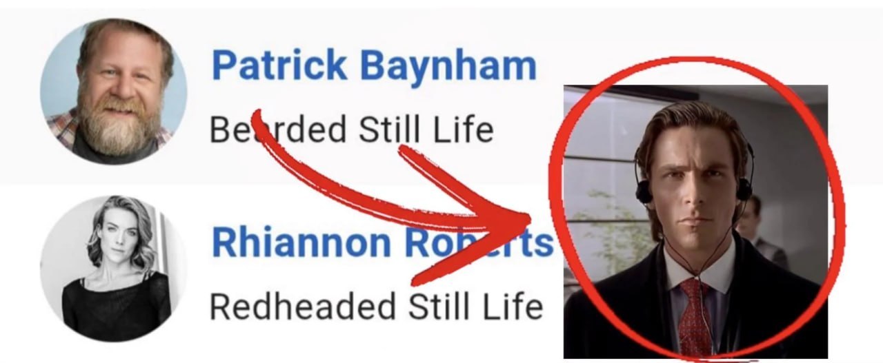 Patrick Вауппат stil Life Rhiannon Rogerts\ Redheaded Still Life