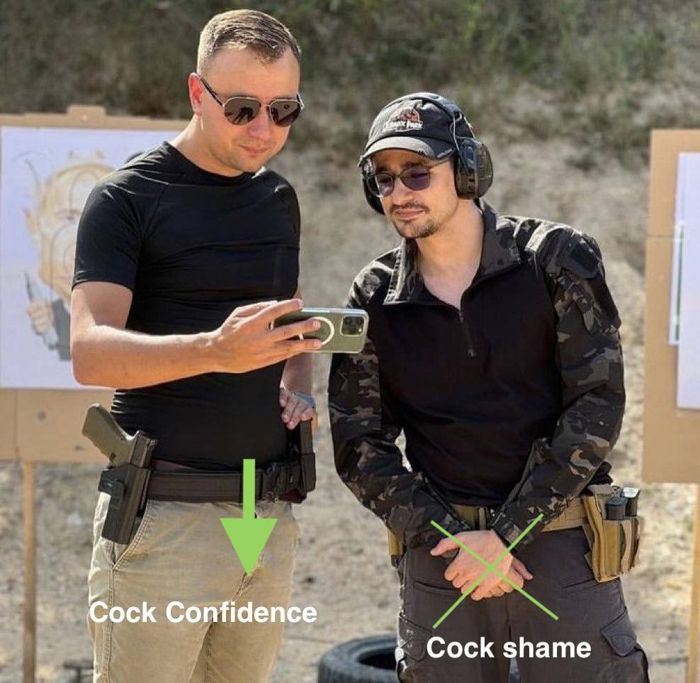 Cock Confidence a Cock shame
