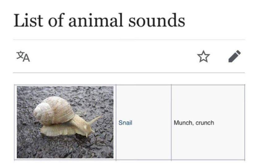 List of animal sounds