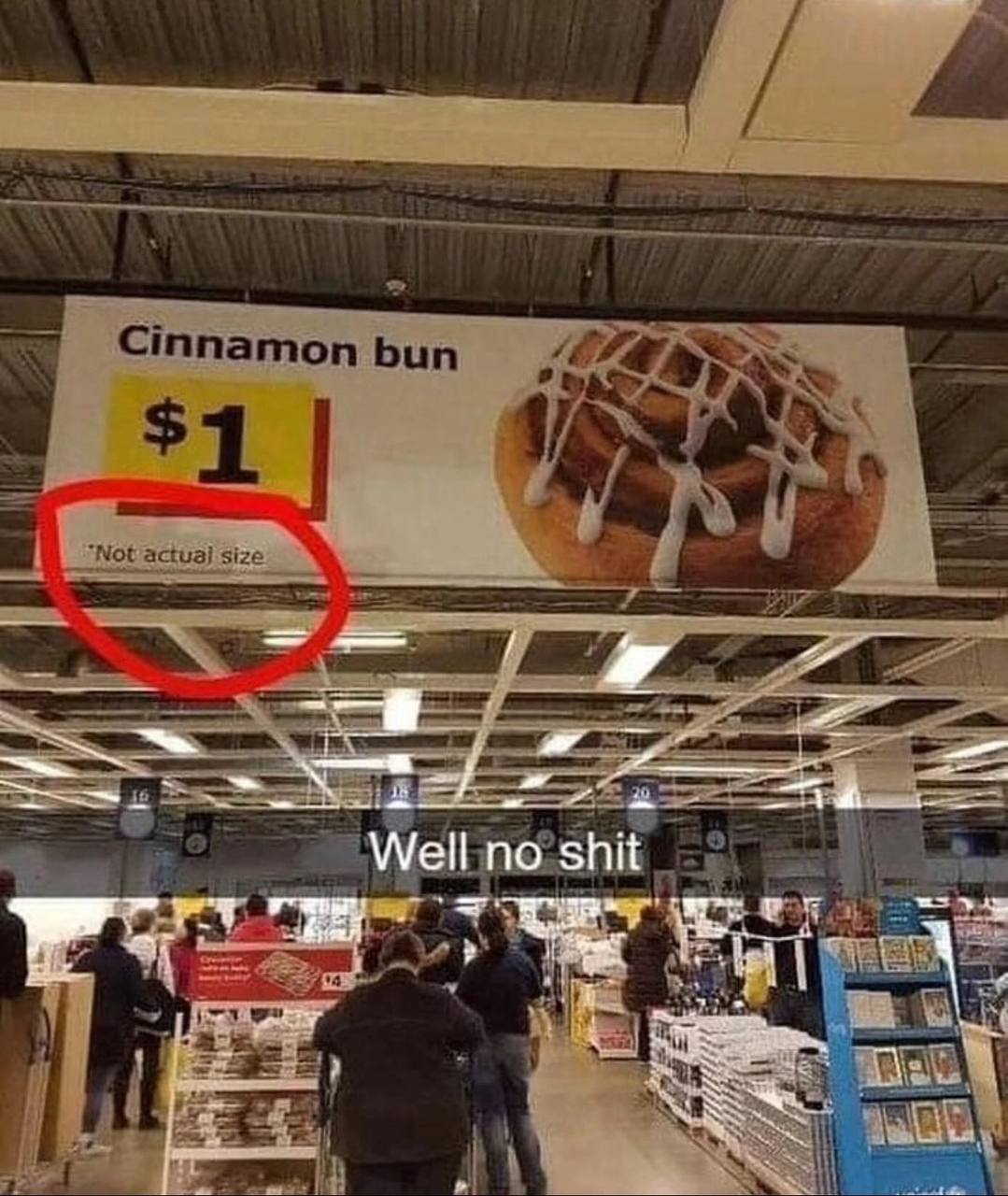 Well no shit