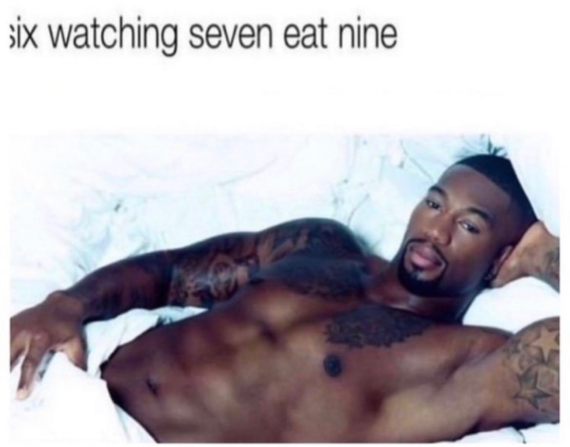 watching seven eat nine