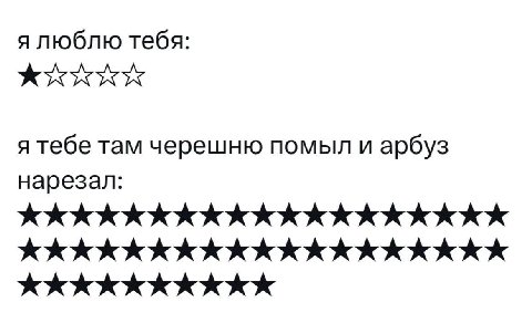 ялюблю тебя: я тебе там черешню помыл и арбуз нарезал: