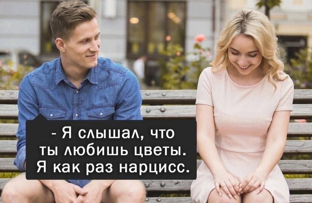 Я слышал, что ты любишь цветы. Я как раз нарцисс.