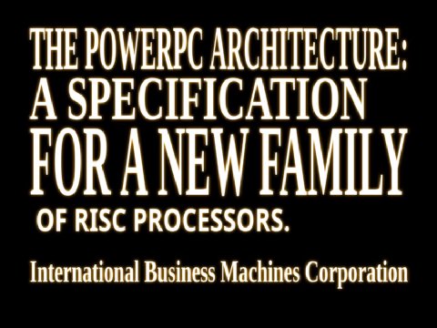 THE POWERPC ARCHITECTURE: A SPECIFICATION FOR ANEW FAMILY OF RISC PROCESSORS. International Business Machines Corporation