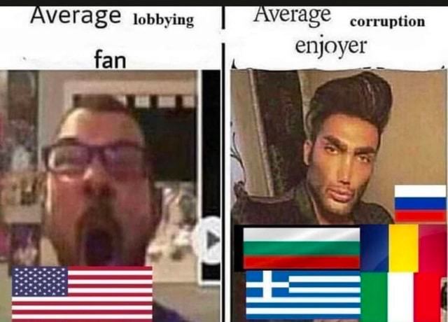 AVErage lobbying verage corruption епуоуег fan