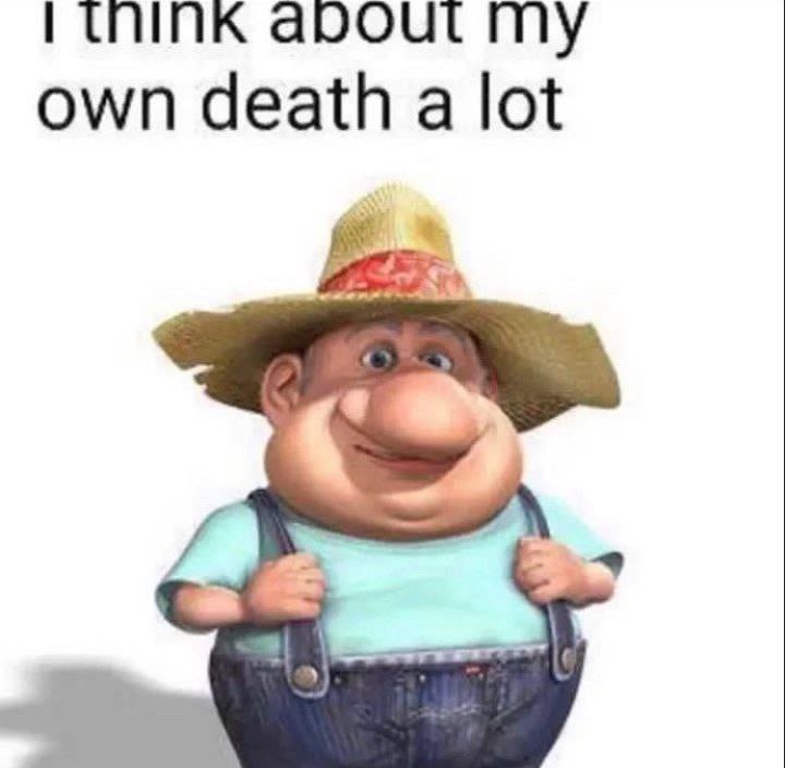 own death a lot