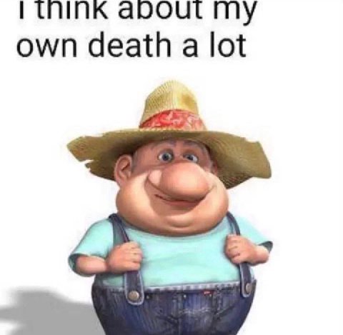 own death a lot