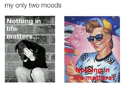 my only two moods Not Nog