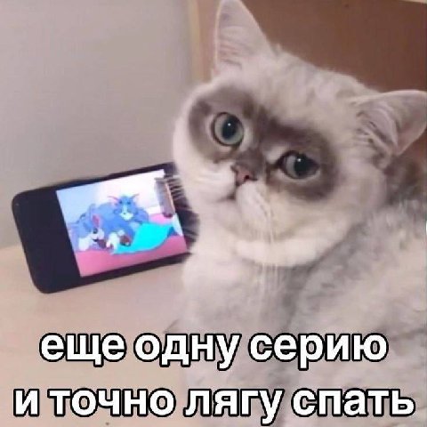еще одну серию и точно лягу спать