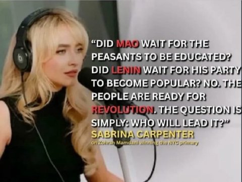 “DID WAIT FOR THE PEASANTS TO BE EDUCATED? DID WAIT FOR HIS PARTY TO BECOME POPULAR? NO. THE PEOPLE ARE READY FOR THE QUESTION IS SIMPLY: WHO WILL LEAD IT?” SABRI А ПРЕ!