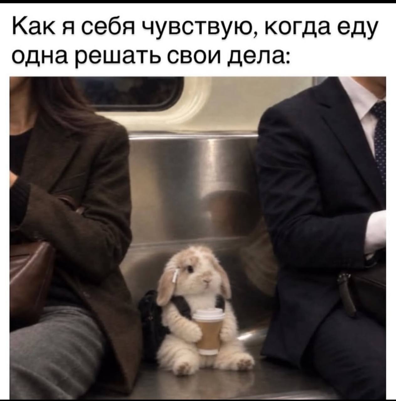 Как я себя чувствую, когда еду одна решать свои дела: