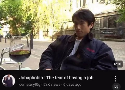 i 4 6:10 Jobaphobia The fear of having a job views 6 days ago