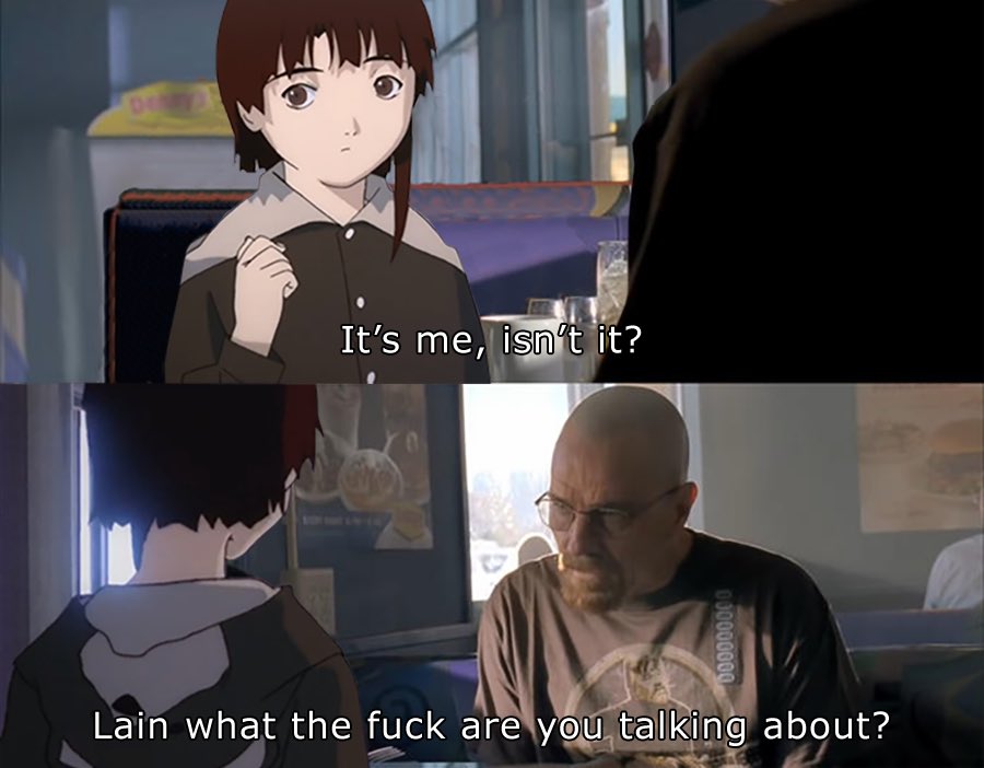 It's me, isin Lain what the fuck are you talking about?