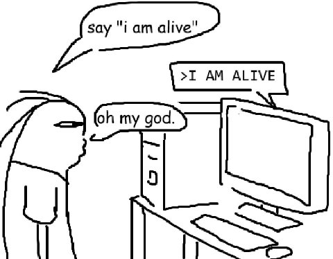 >I ALIVE my god