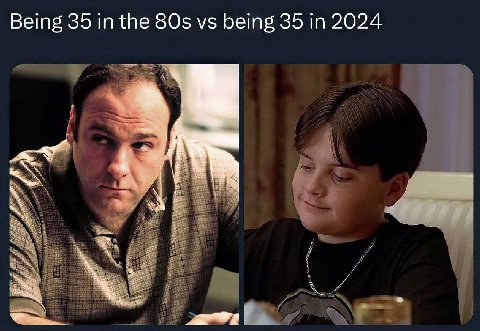 Being 35 the 80$ being 35 in 2024