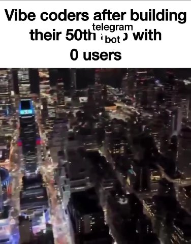 Vibe coders after building