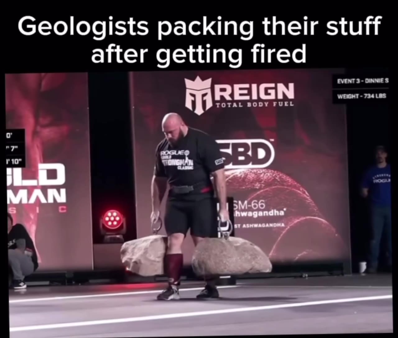 Geologists packing their stuff after getting fired