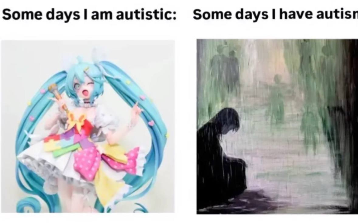 Some дау$ autistic: Some дау$ Пауе autisr i В. а A