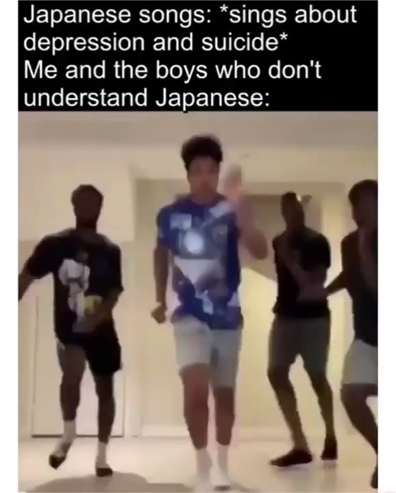 Japanese songs: “sings about depression and suicide* understand Japanese:
