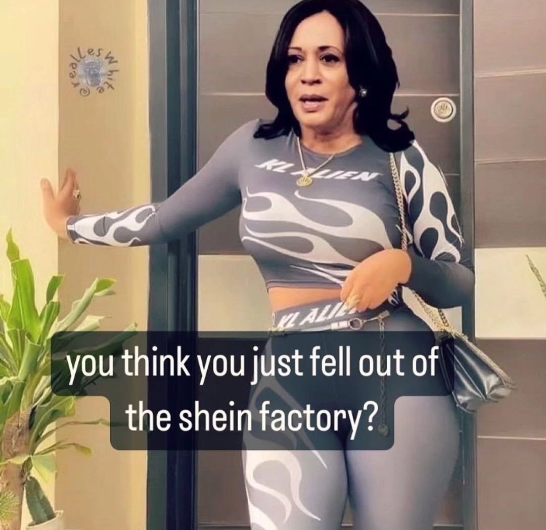 Les you think you just fell out of the sheinfactory?