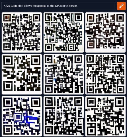 А Code that allows me access to the CIA secret server.