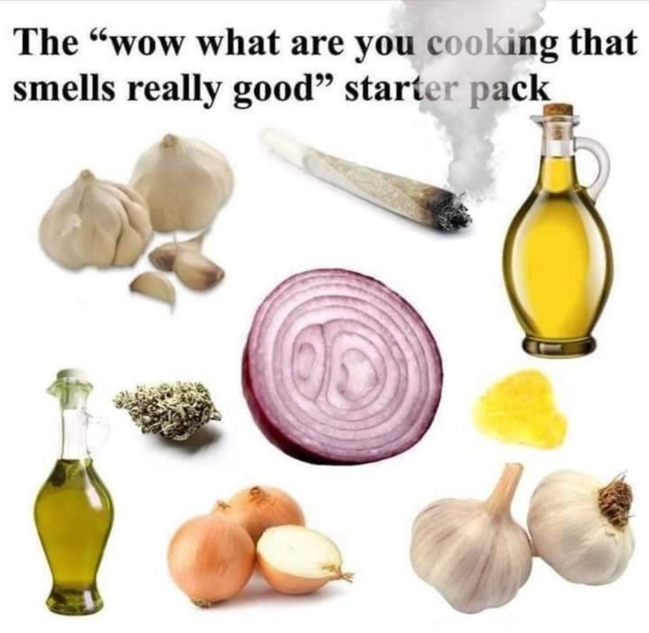 The “wow what are you that smells really good” starter pack