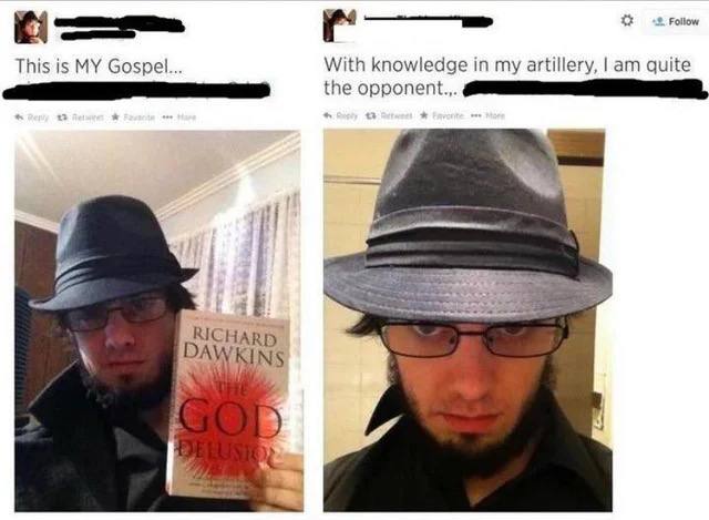 Follow if* This is MY Gospel... With knowledge in my artillery, quite the A;