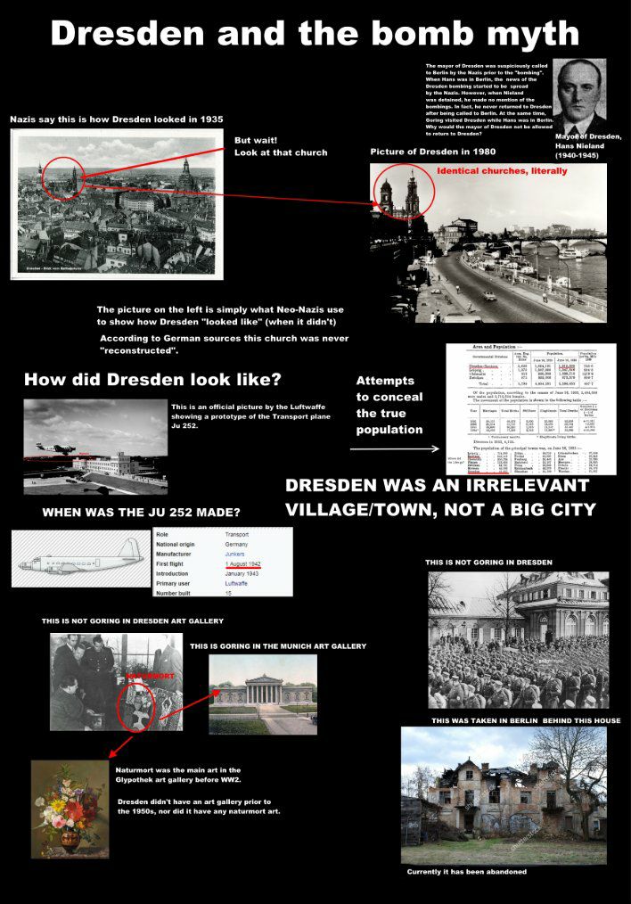 say how Dresden looked 1935 But at Look at that church Picture of in 1980 i me The picture on the left simply what Мео- une to show how Dresden “looked at According to German sources this church was n
