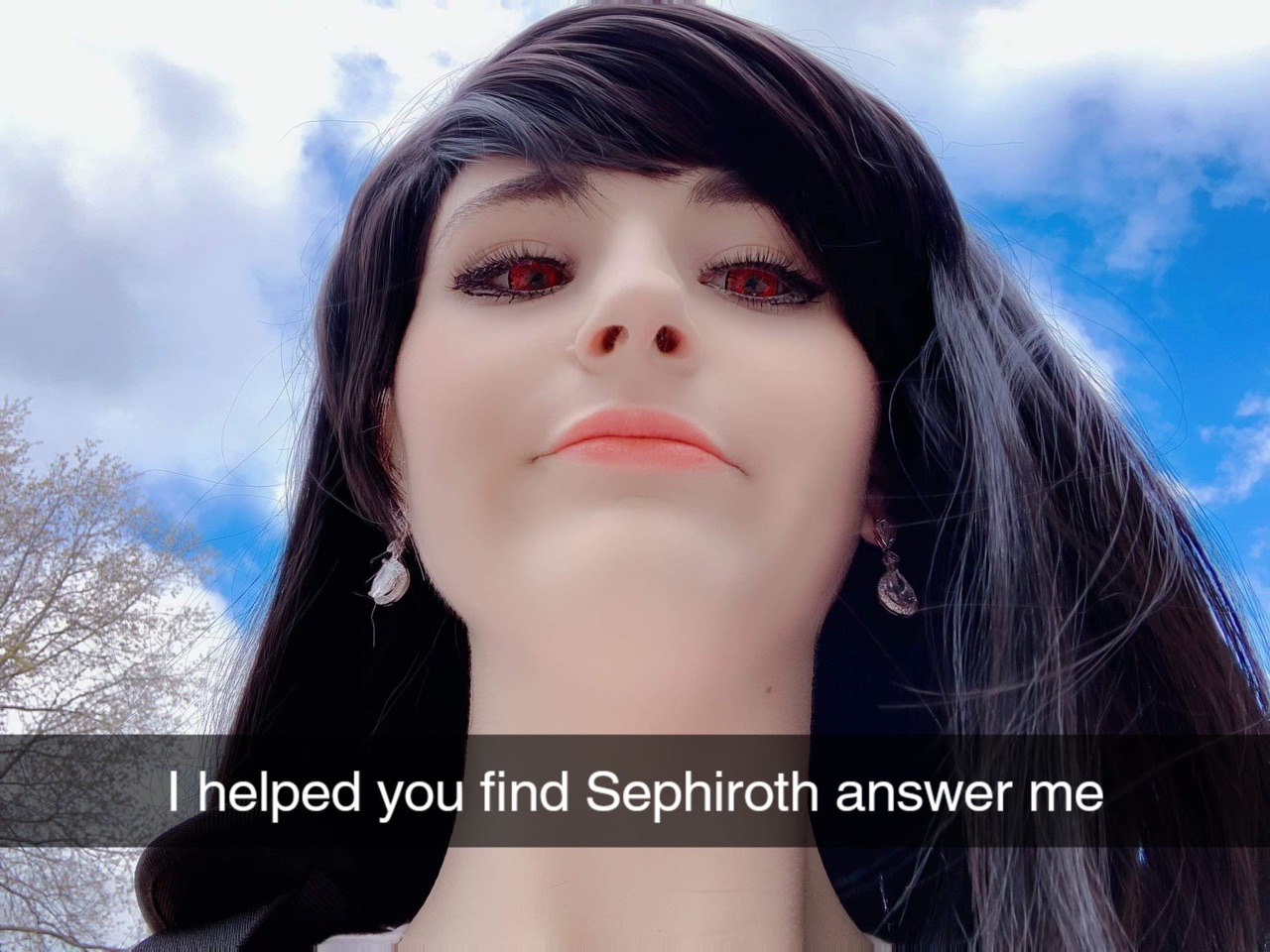 helped you find Sephiroth answer me