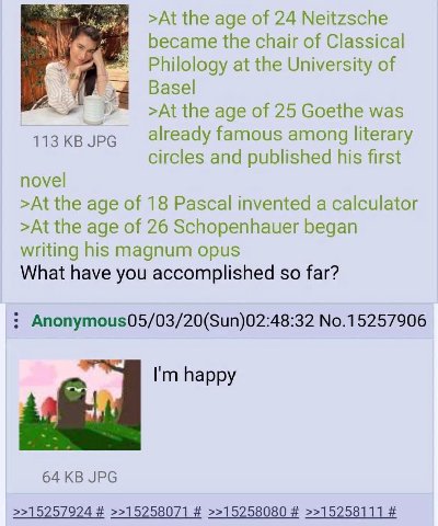 >At the age of 24 Neitzsche became the chair of Classical Philology at the University of Basel a >At the age of 25 Goethe was 113 JPG already famous among literary circles and published his first nove