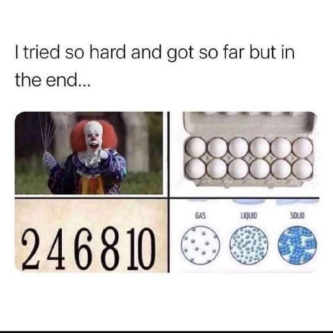 tried so hard and got so far but in the end... 9 GAS LIQUID SOUD