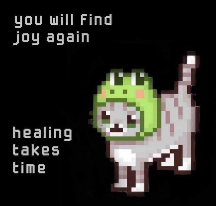 you will Find joy again healing takes