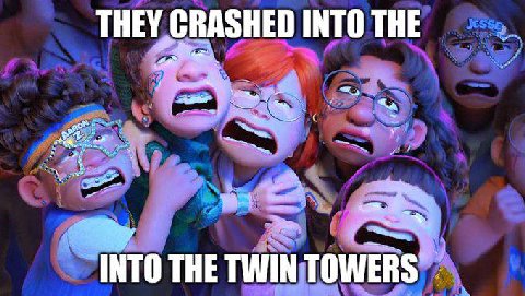 THEY CRASHED INTO THE he a INTO THE TWIN TOWERS