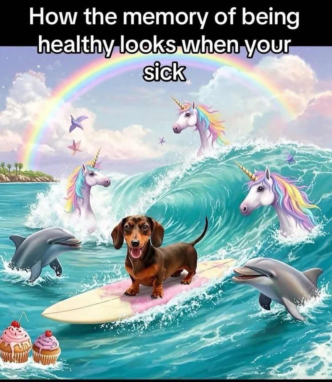 How the memory of being health looks,when,vour,