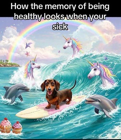 How the memory of being health looks,when,vour,