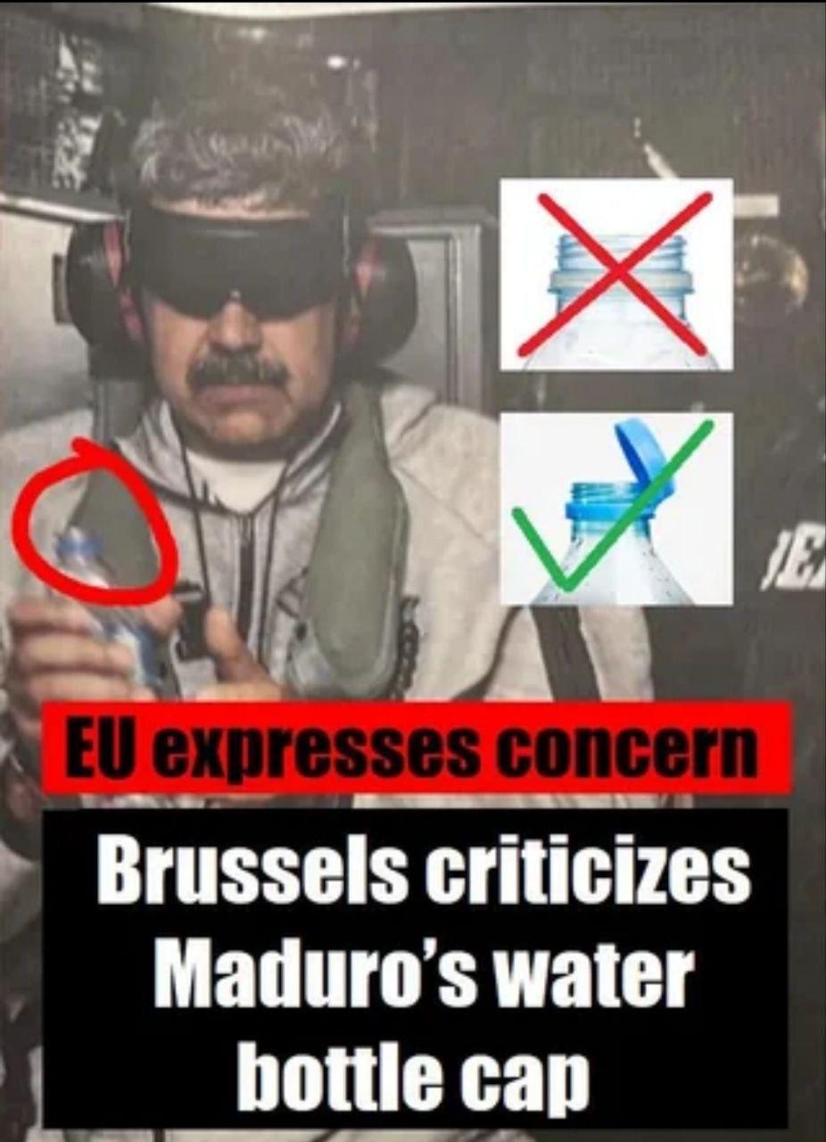 Brussels criticizes water hottle cap
