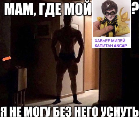 МАМ, ГДЕМОЙ ХАВЬЕР МИЛЕЙ КАПИТАН АМСАР Я НЕМОГУ НЕГО УСНУТЬ