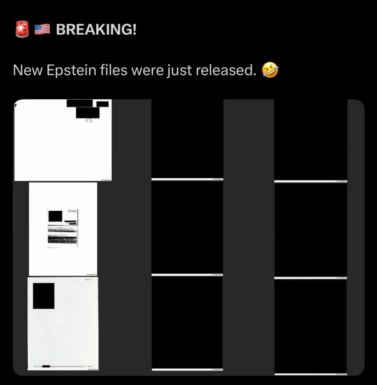 BREAKING! New Epstein files were just released.